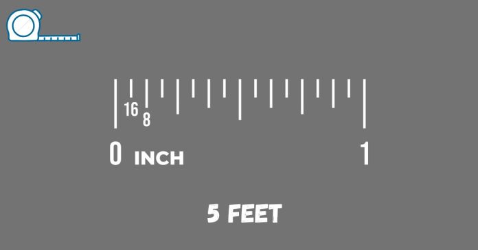 How Many Inches Are in 5 Feet