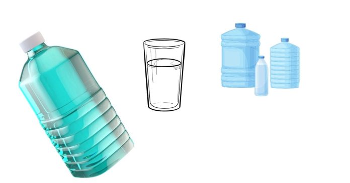 How many cups are in 2 liters of water?