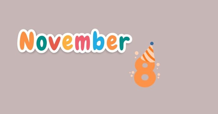 November 8 Birthdays