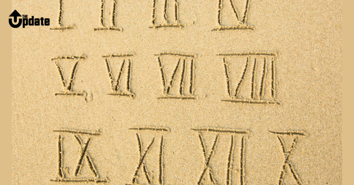 Roman Numerals from 1 to 100