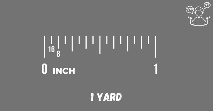 How Many Inches is 1 Yard?