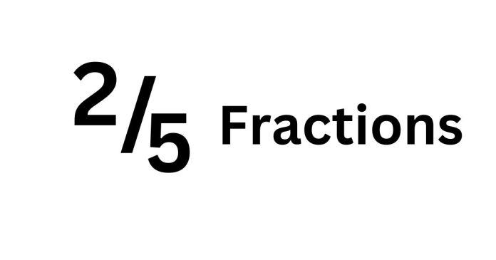 What are some equivalent fractions for 2/5