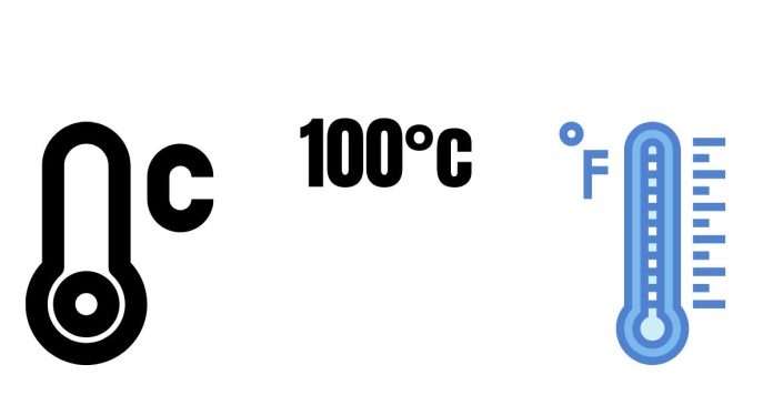 What is 100 degrees Celsius equal to in Fahrenheit?