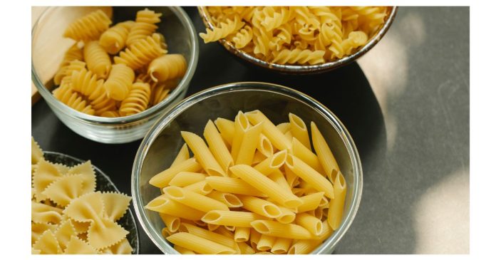 What is a way to identify different types of pasta?