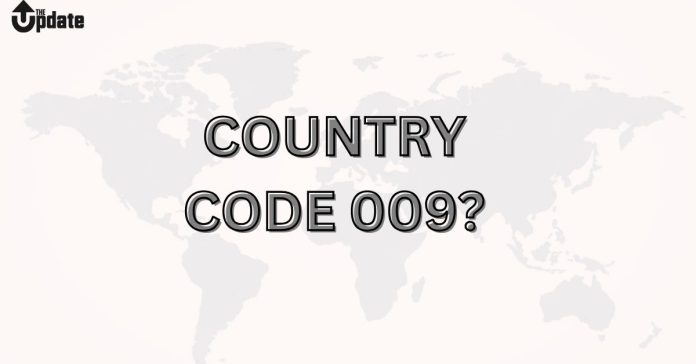 Which country code is 009