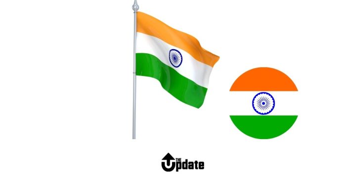 Which national flags are orange, green, and white?