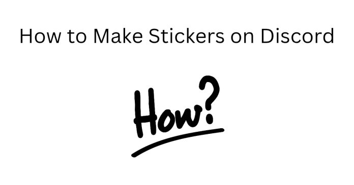 How to Make Stickers on Discord