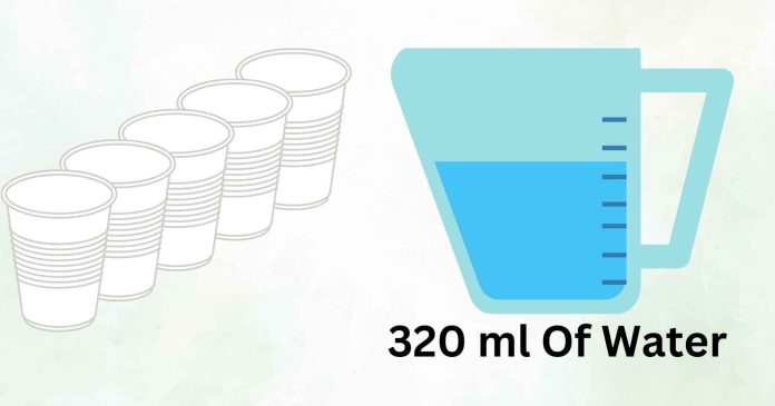 320 ml Of Water Is How Many Cups?