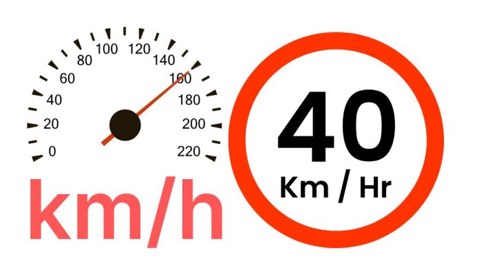 40 kilometers per hour equivalent to in other units of speed