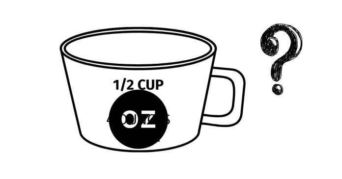 A quarter cup is how many Ounces?