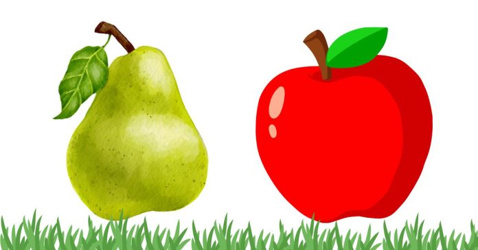 Are Pears more Expensive than Apples?