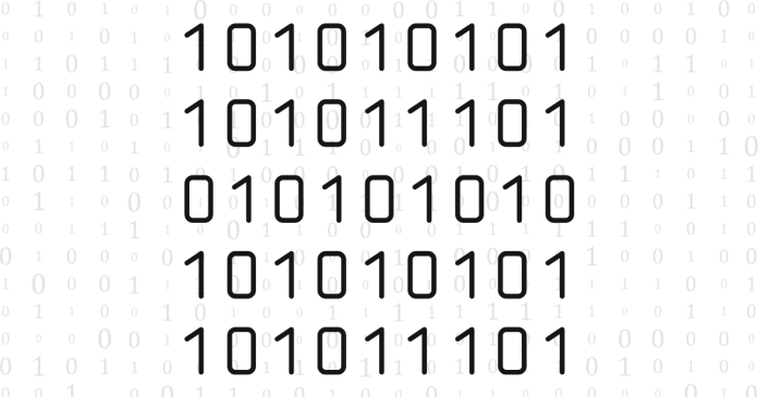 Binary Numbers List