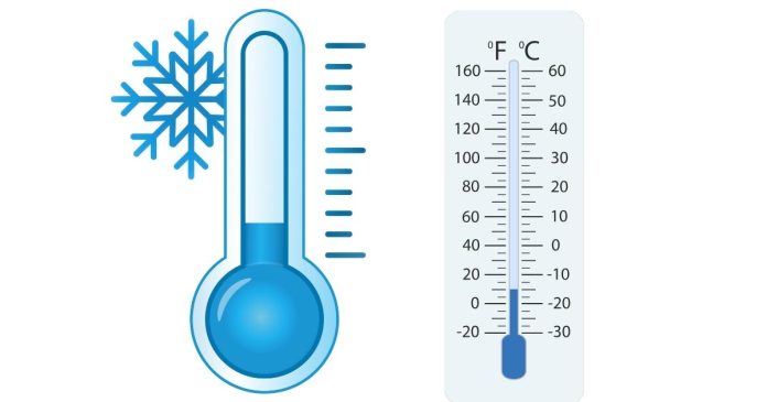 Convert 45 degrees Fahrenheit to Celsius.