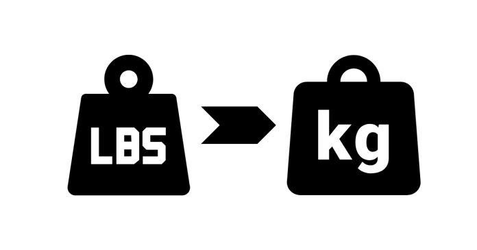 Convert Pounds (lbs) to Kilograms (kg)