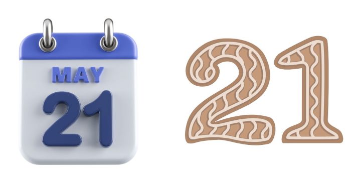 Does May 21 fall under the 'Taurus' or 'Gemini' zodiac sign