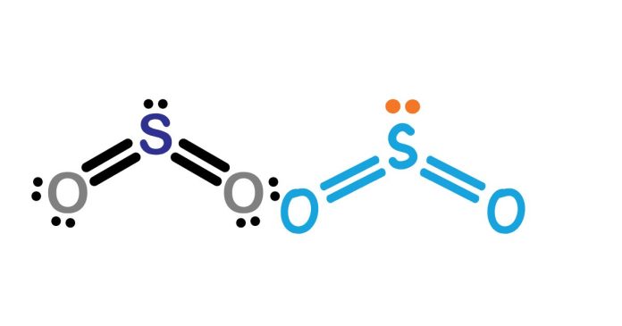 Draw the lewis structure for the trisulfur s3 molecule.