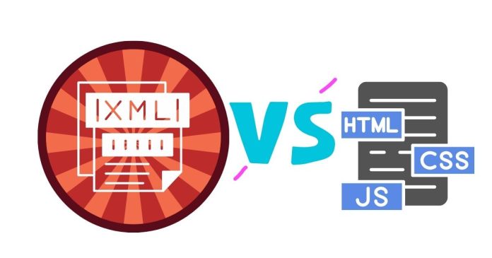 HTML vs XML