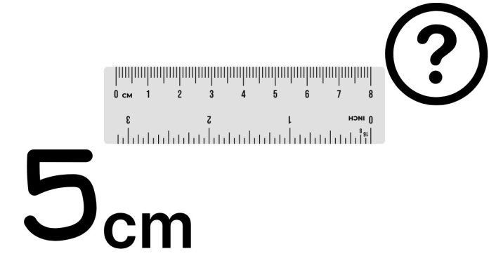 How Big is 5 cm in Inches?