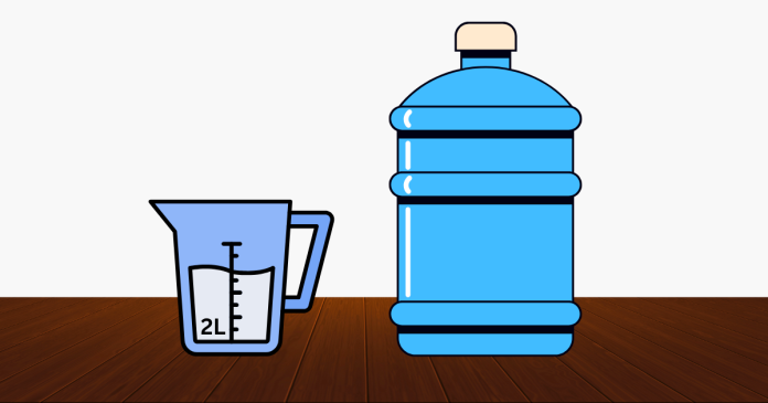 How Many 2 Liter Bottles of Water will Equal a Gallon