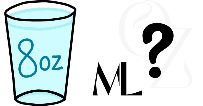 How Many Ml are in an 8 Oz Cup?