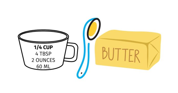 How Many Tablespoons Are in a Quarter Cup of Butter?