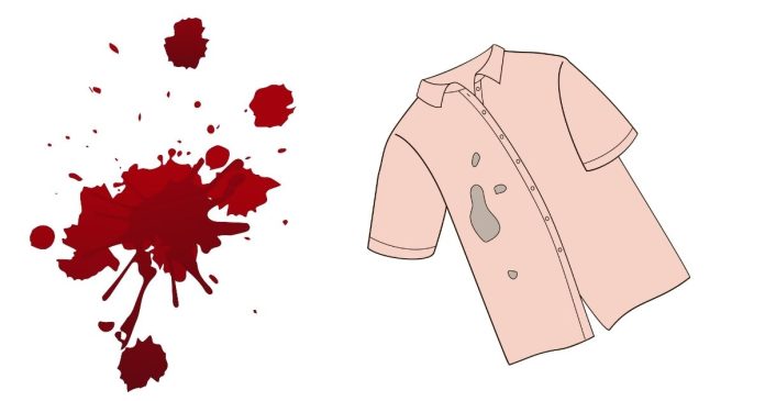 How To Get Blood Stains Out Of Clothes ?