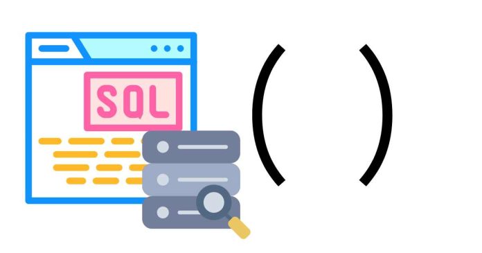 How do square brackets differ from parentheses in T-SQL Server queries?