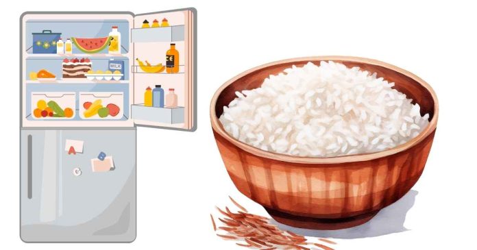 How long can I keep cooked rice in the refrigerator?