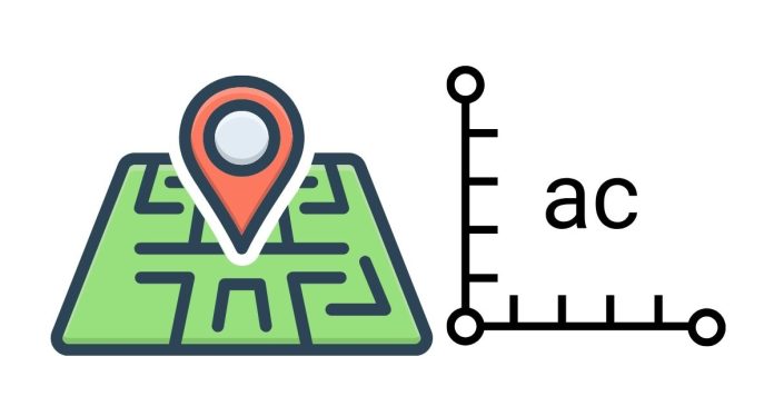 How many acres of land in Australia?