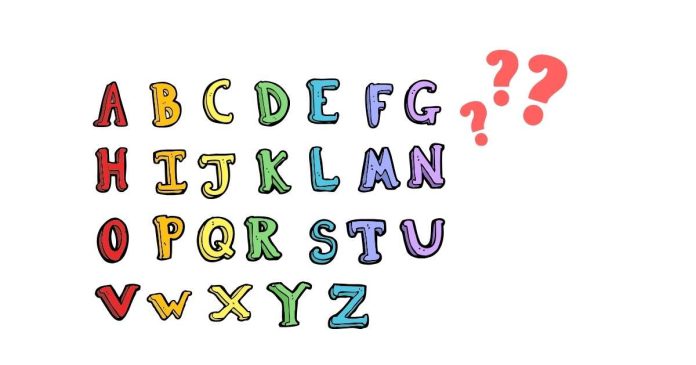 How many alphabets are in alphabet?