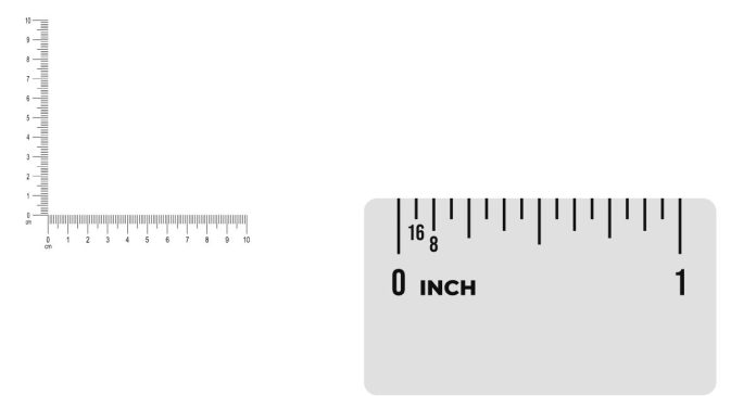 How many inches are there in 10 centimeters?