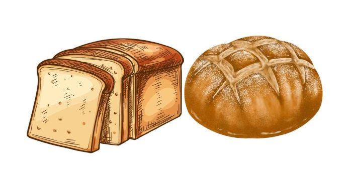 How many ounces does a loaf bread weigh?