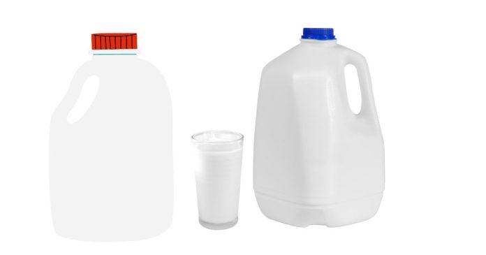 How much does a gallon of milk weight?