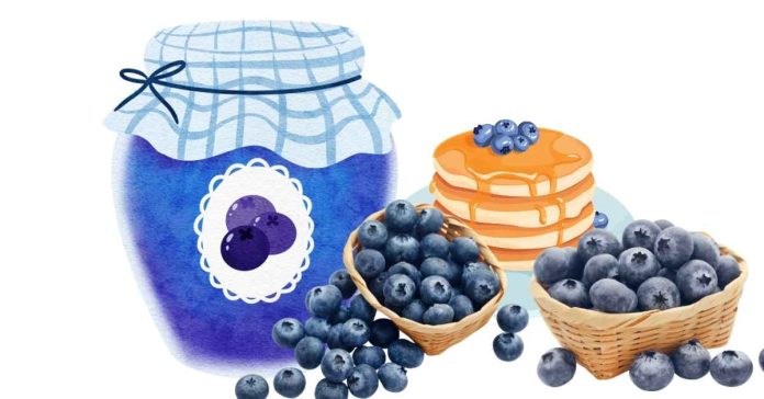 How much does a pint of blueberries weigh in ounces?