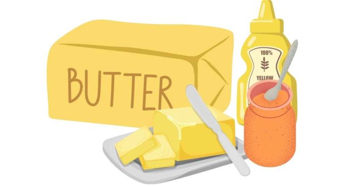 How much is 50 g of butter in tablespoons?