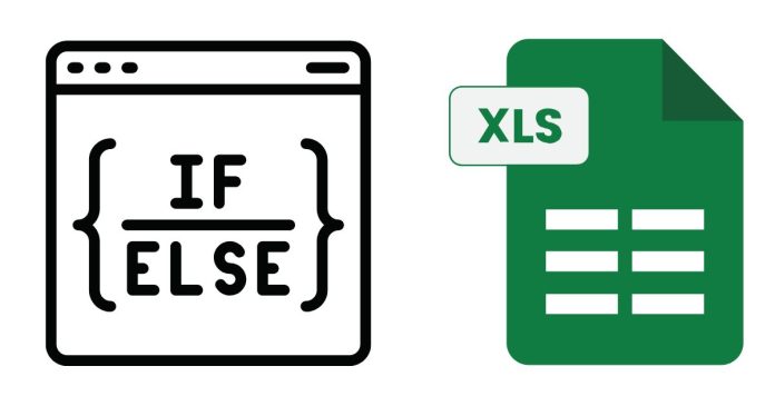 How to make an Excel nested if, else, and statement