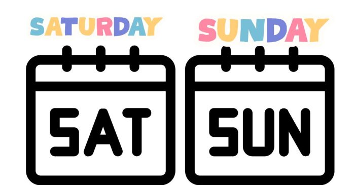 Is 'Saturday and Sunday is the Weekend' a Correct Sentence?