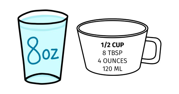 Ounces to cups converter _free online tools