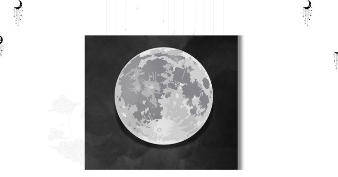 Verbs to describe the Moon?