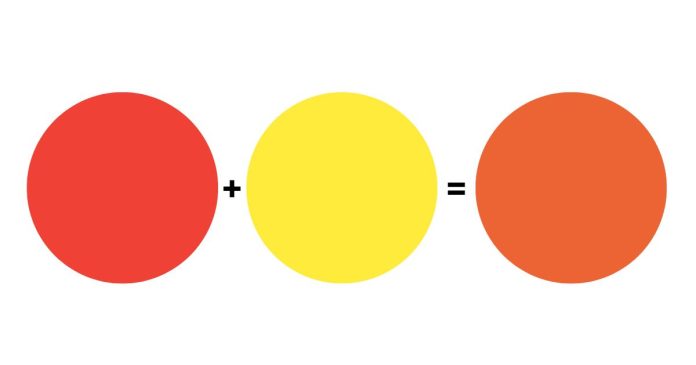 What Color Does Red And Yellow Make When Mixed?