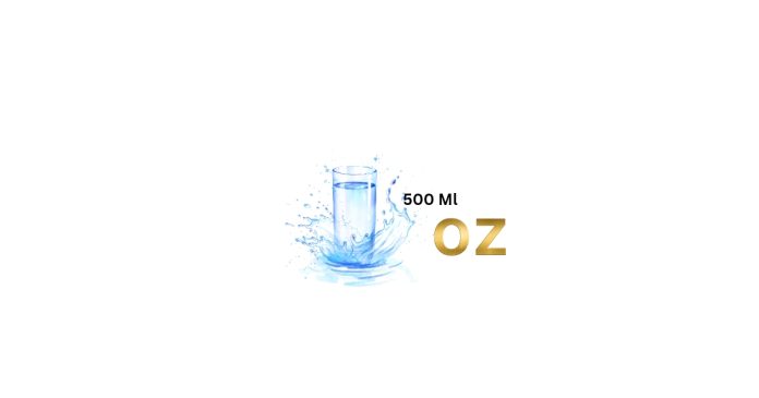 What Does 500 Ml of Water Equal In Ounces?