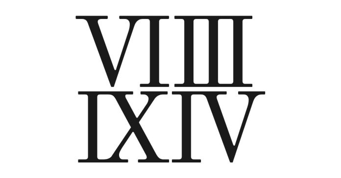 What Does the Roman Numeral V Xi MMix Represent?