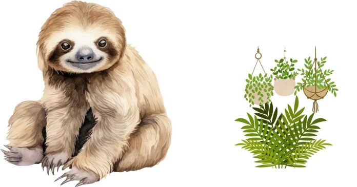 What Type Of Plants Do Sloths Eat?