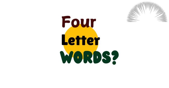 What are 4 letter words with Apostrophe?