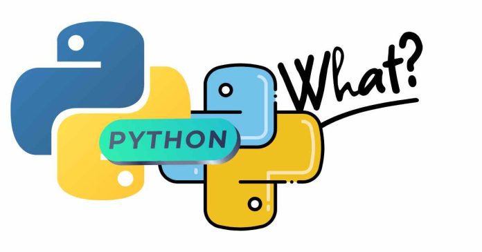 What does Int A:: -1 mean in Python?