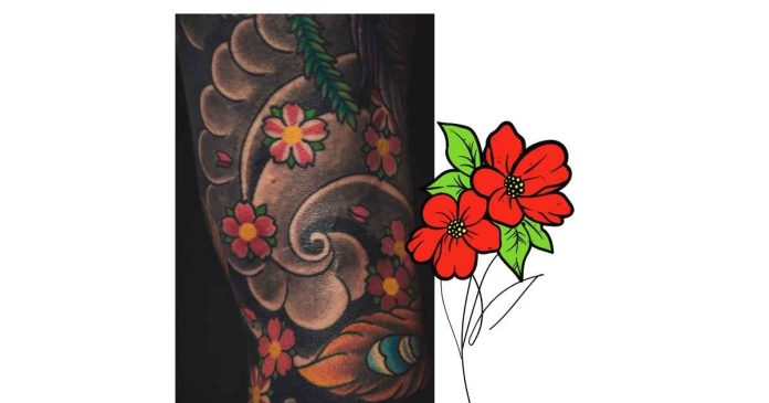 What does a lotus flower tattoo symbolize?