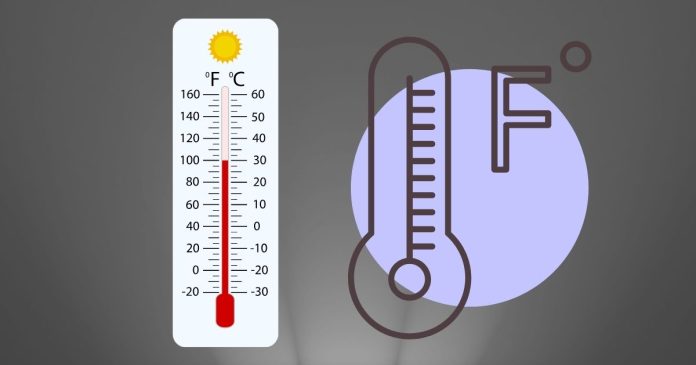 What is 75-80 degrees Fahrenheit in Celsius?