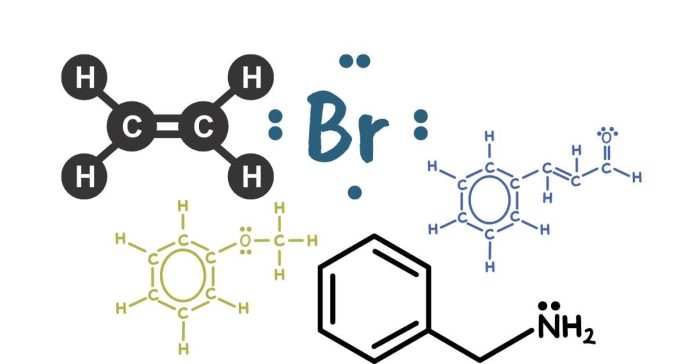 What is the Lewis structure of C2H2Br2?