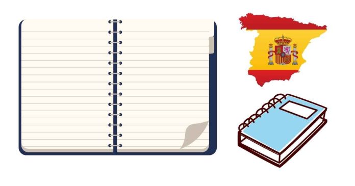 What is the Spanish word for notebook?