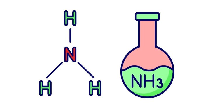 What is the charge of NH3?